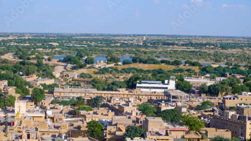 Wallpaper Mural view of the Jaislmer city of Rajasthan India  Torontodigital.ca