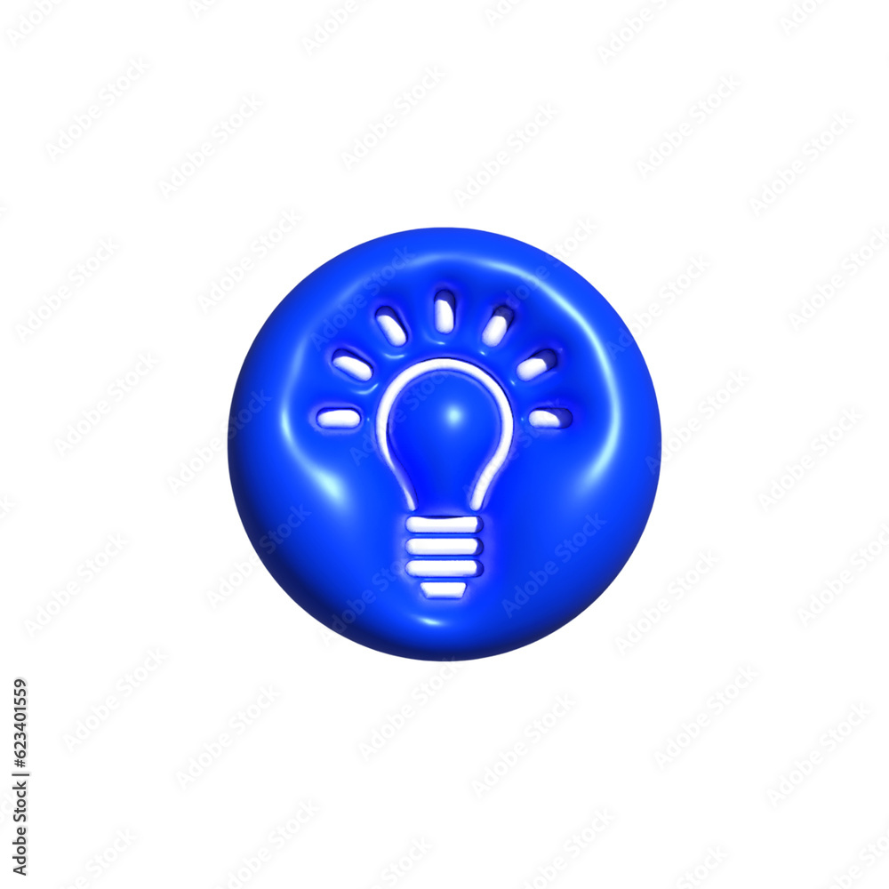 3d cartoon style minimal yellow light bulb icon Idea solution business strategy concept
3d cartoon style minimal yellow light bulb icon Idea solution business strategy concept