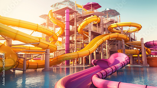 Summer waterslides are an affordable alternative to waterparks photo