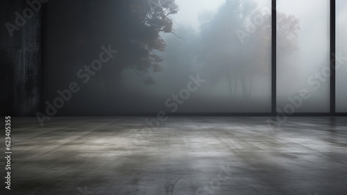 Misty Dark Concrete Flooring
