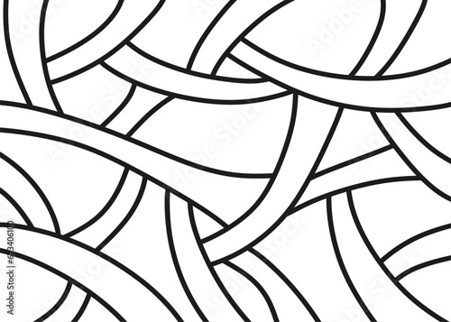 Minimalist background with overlapping wavy lines pattern