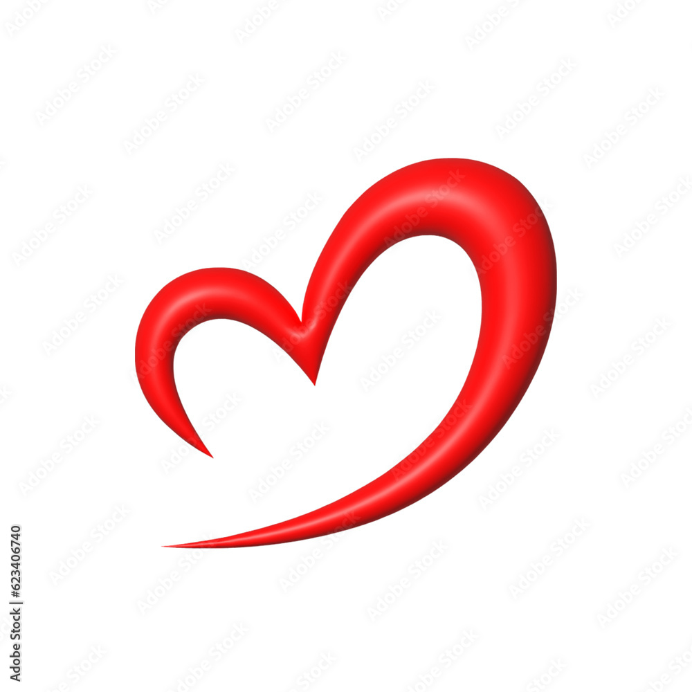 3d rendering Social Media Heart icon online social communication applications concept
3d rendering Social Media Heart icon online social communication applications concept