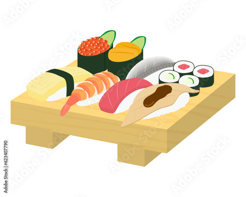 寿司のイラスト