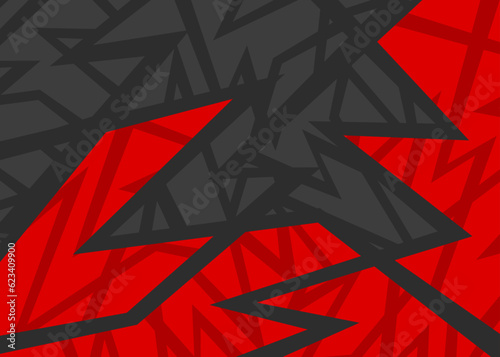 Abstract background with seamless rough geometric lines pattern