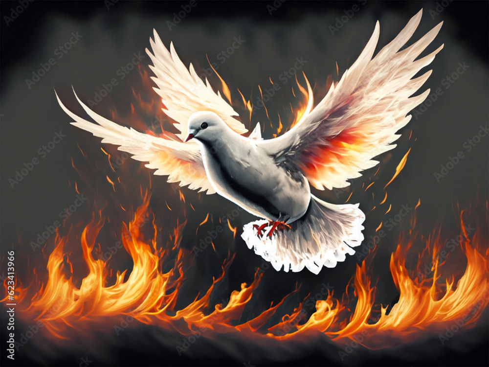 Fototapeta premium Pentecost Sunday Special Design