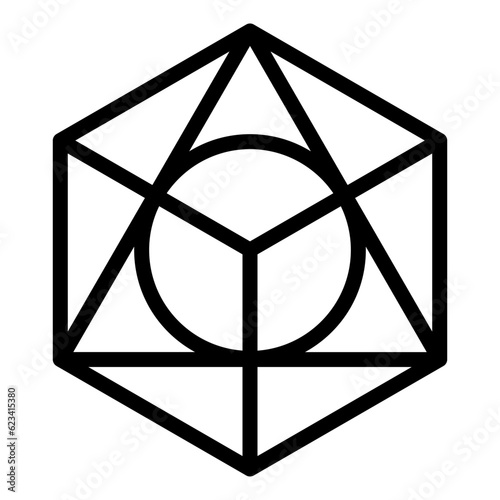 sacred geometry icon