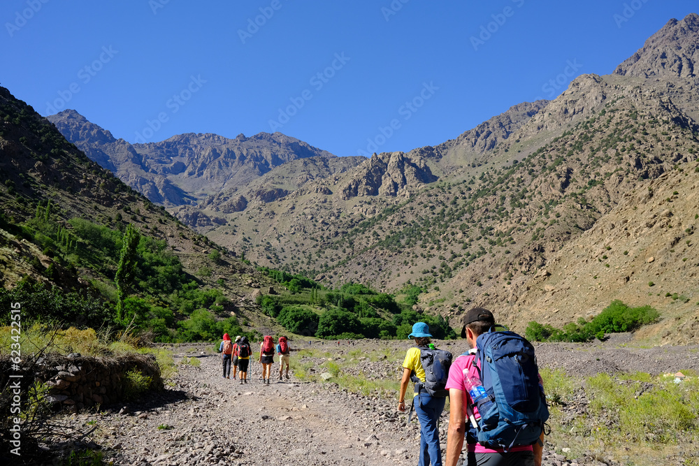 Hiking in the Atlas Mountains