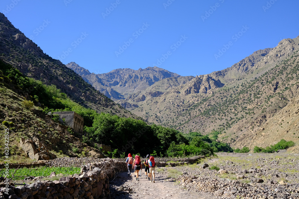 Hiking in the Atlas Mountains