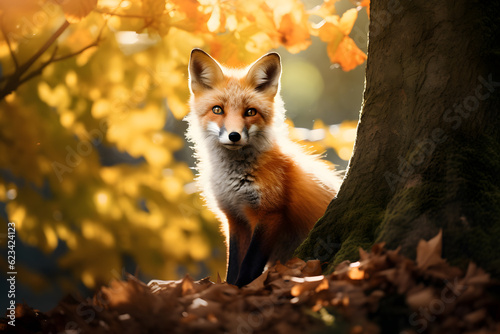 red fox vulpes © AGSTRONAUT