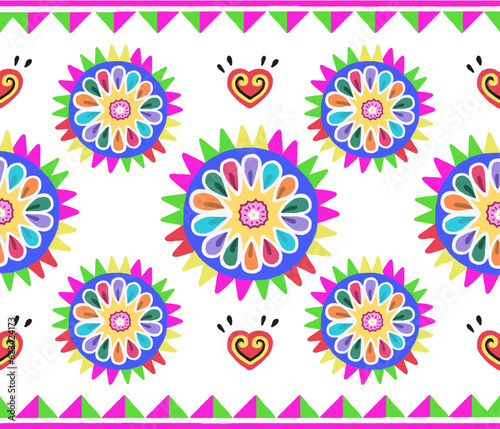 seamless floral background