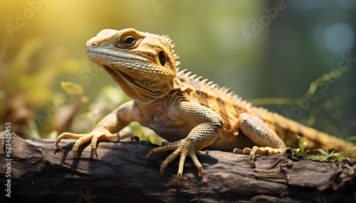 Iguana lizard in nature © AGSTRONAUT