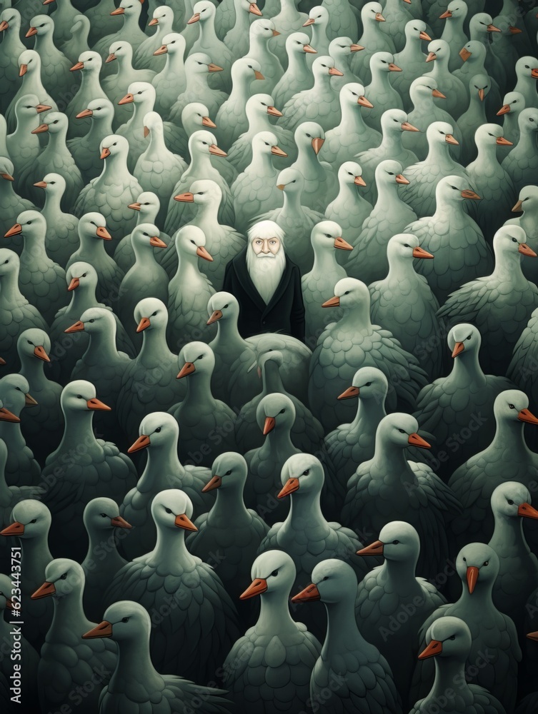 Obraz premium Find the Odd One Out