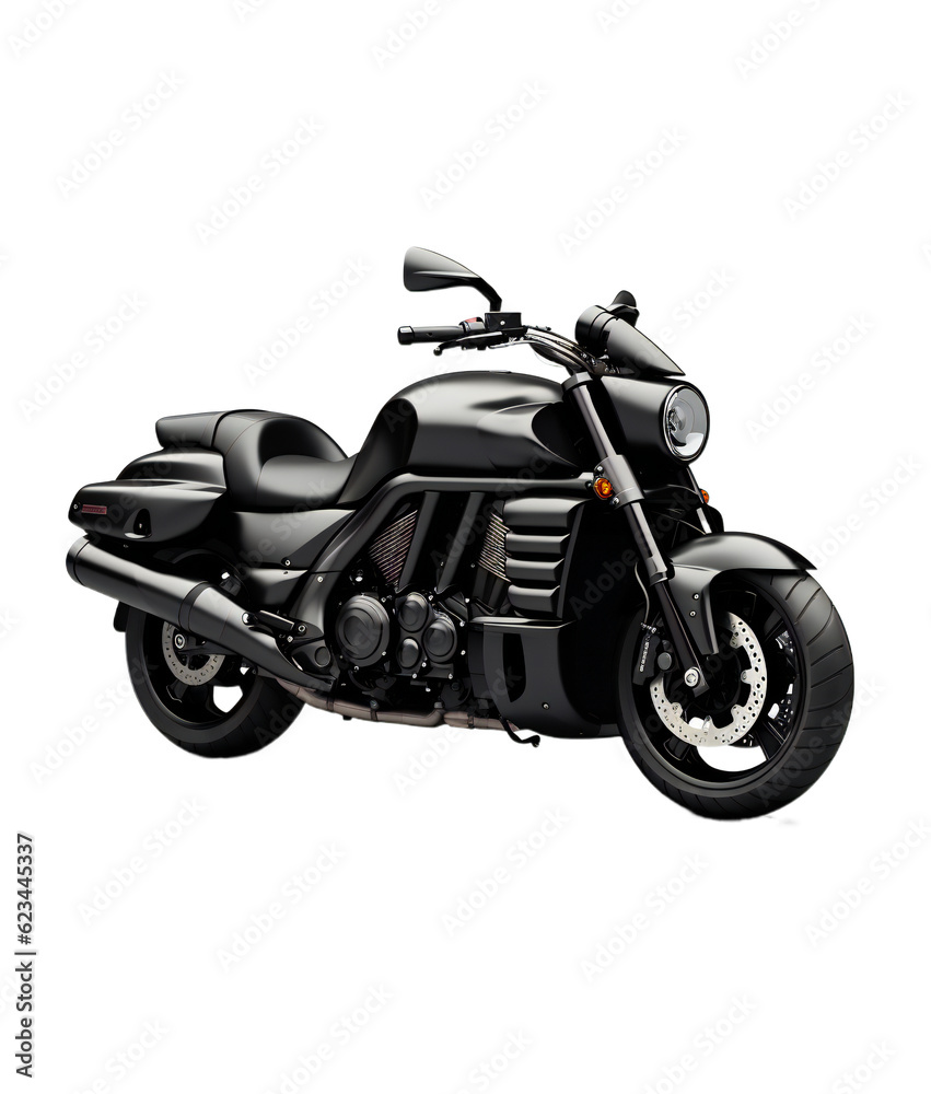 Speed Demon: Sport Motorbike on Transparent Background Speed Demon: Sport Motorbike on Transparent Background