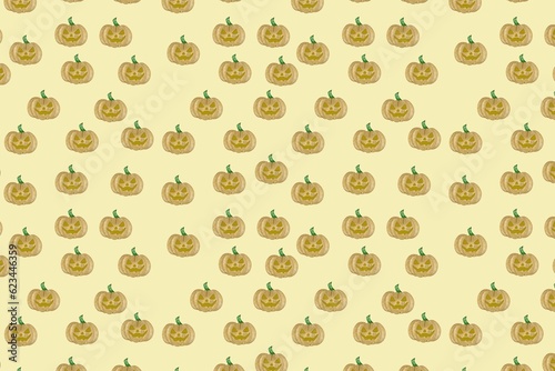 Background and pumpkin 