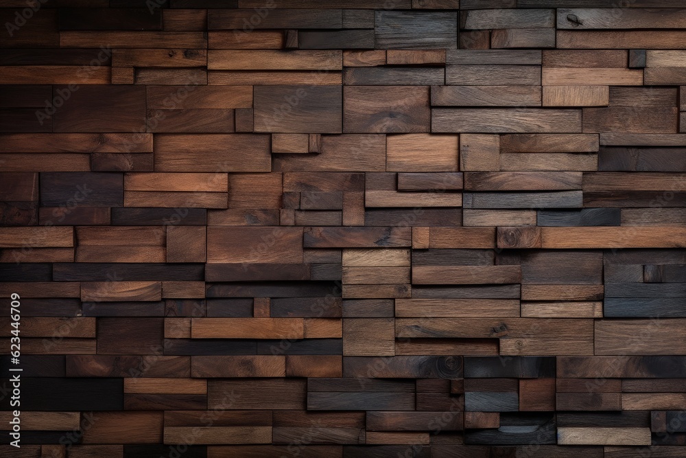Background with wood detail. Generative AI Background with wood detail. Generative AI