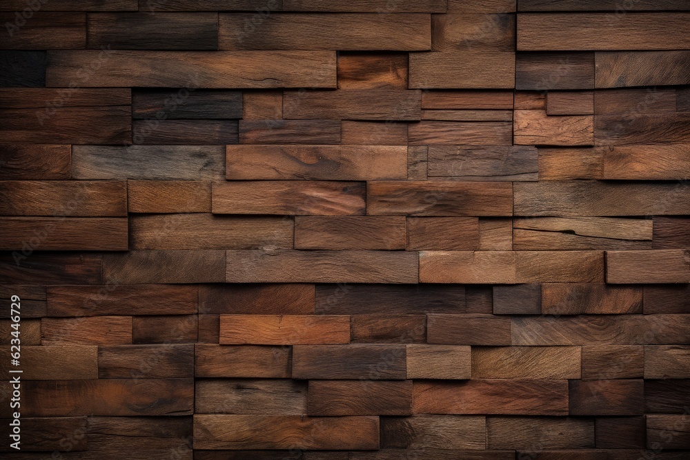 Background with wood detail. Generative AI Background with wood detail. Generative AI