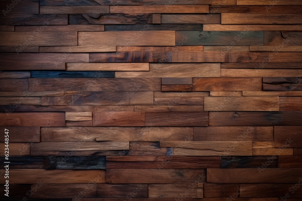 Background with wood detail. Generative AI Background with wood detail. Generative AI