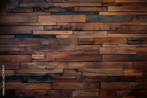 Background with wood detail. Generative AI
