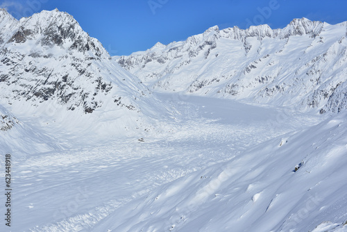 Aletsch glacier photo