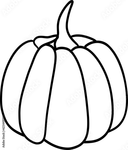 Doodle pumpkin