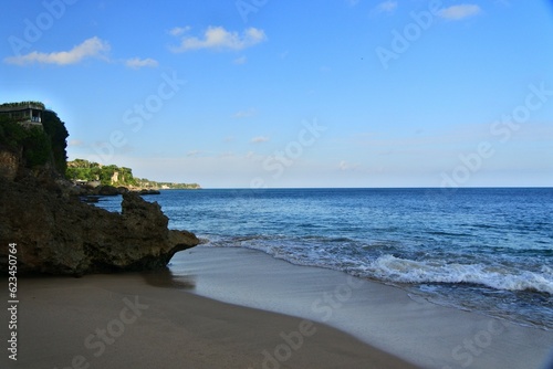 Beautiful landscape around Tegalwangi beach, Bali, Indonesia. photo