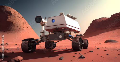 火星探査機｜mars rover, Generative Ai