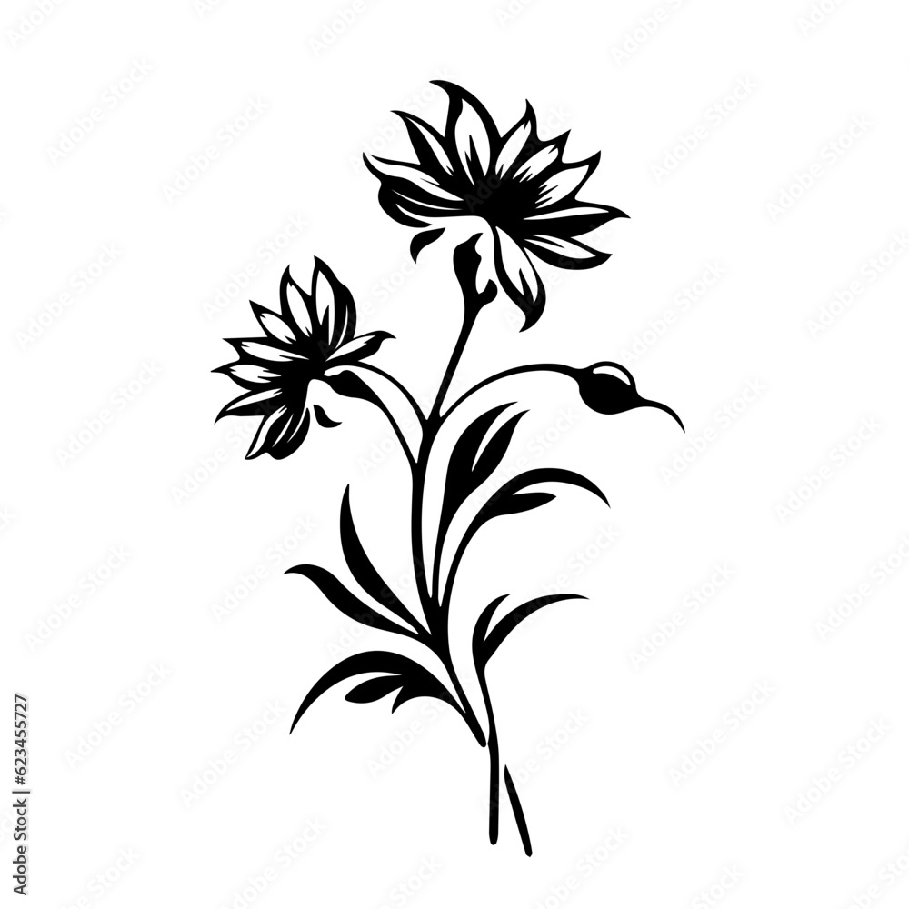 flower vector illustration 
