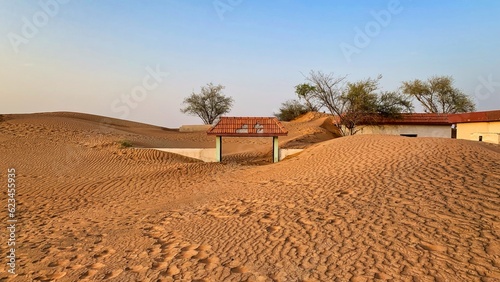 Принти на полотні Buried ghost town Al Madam