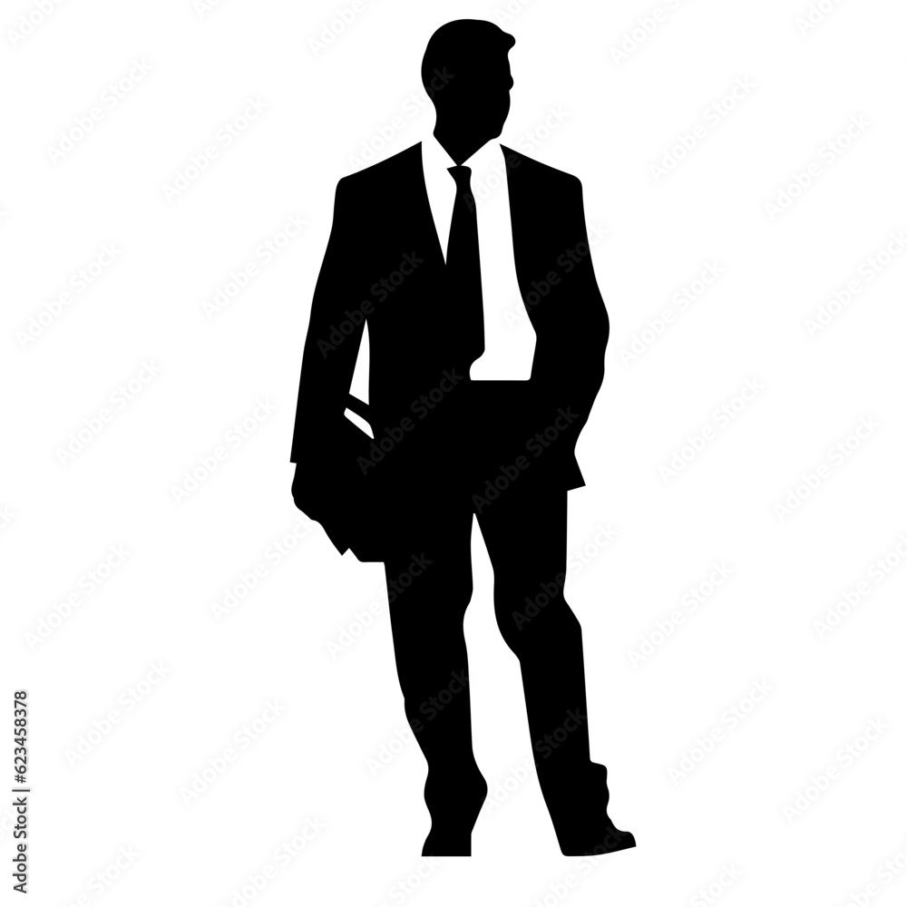 business person silhouette illustration 