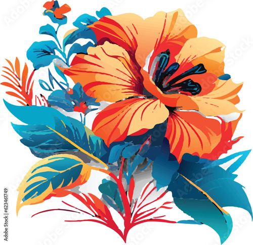 abstract floral background