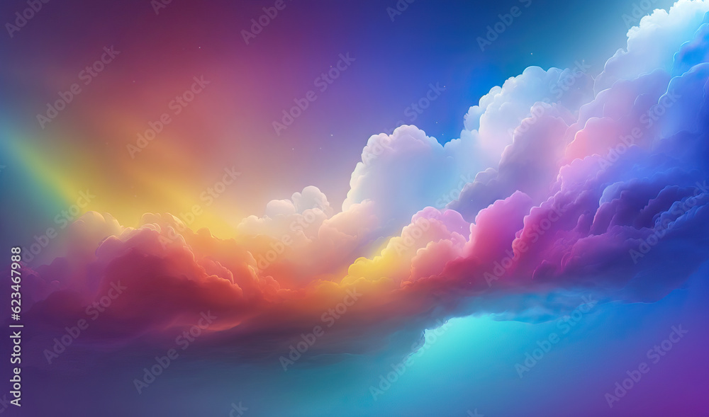 clouds in the sky,Vibrant multicolor of beautiful sky and cloud copy space background,background with clouds