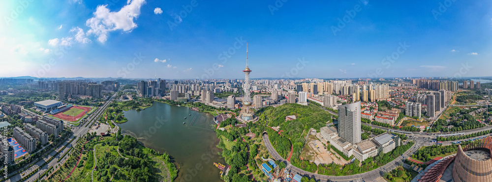 Cityscape of Zhuzhou, China