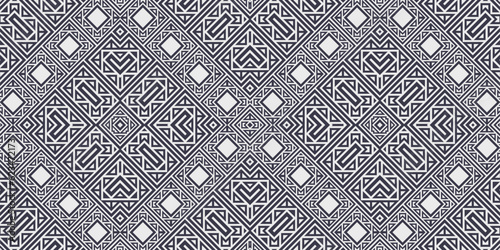 flat ornament line pattern design