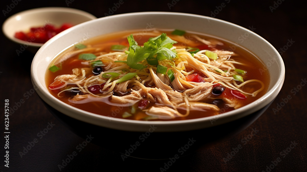  noodle soup HD 8K wallpaper Stock Photographic Image