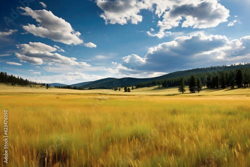 landscape in the mountains