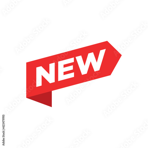 Stickers for New Arrival shop product tags, new labels or sale posters and banners vector