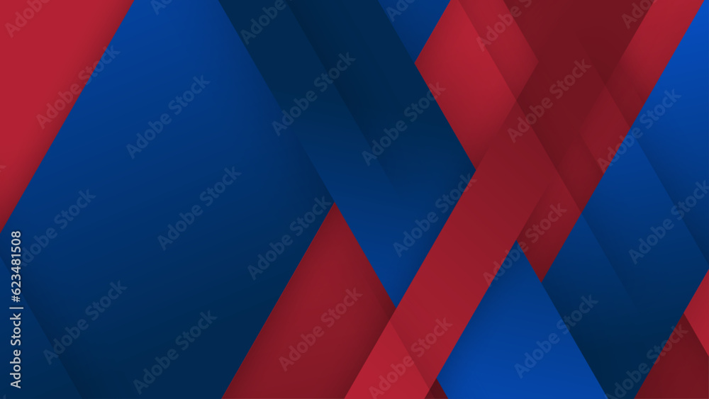 Blue and Red vector metal background with wave and space for your text Blue and Red vector metal background with wave and space for your text