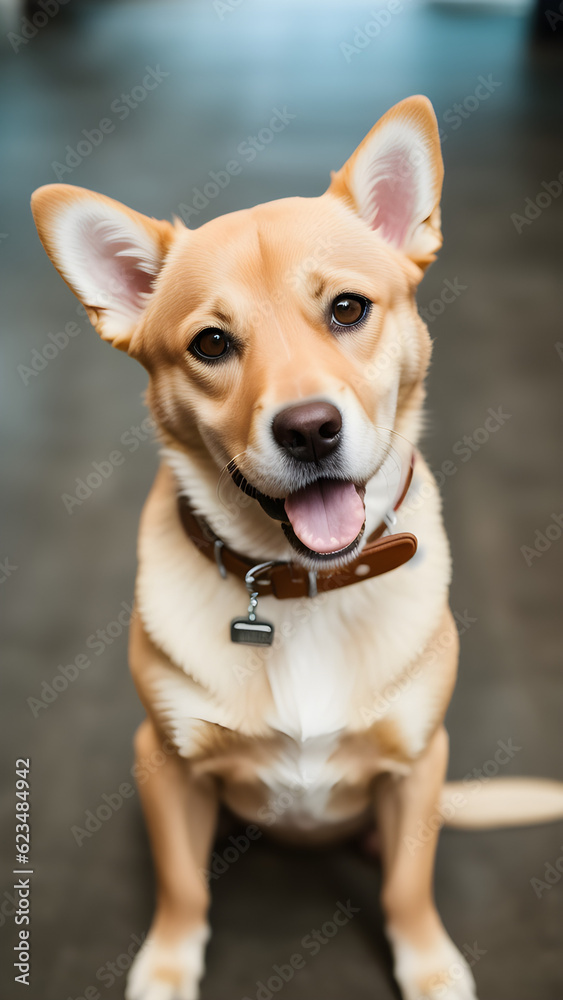 portrait of a dog