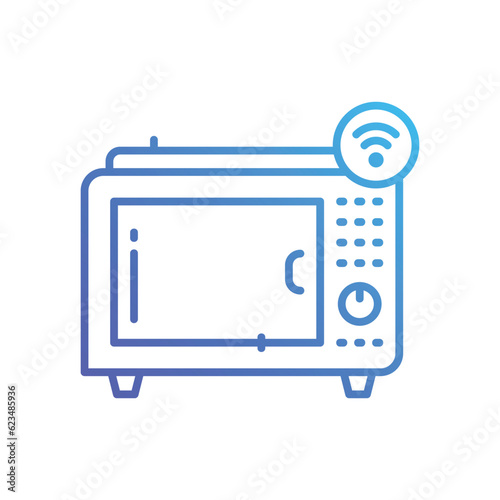 Semantic Web icon. Vector stock illustration.