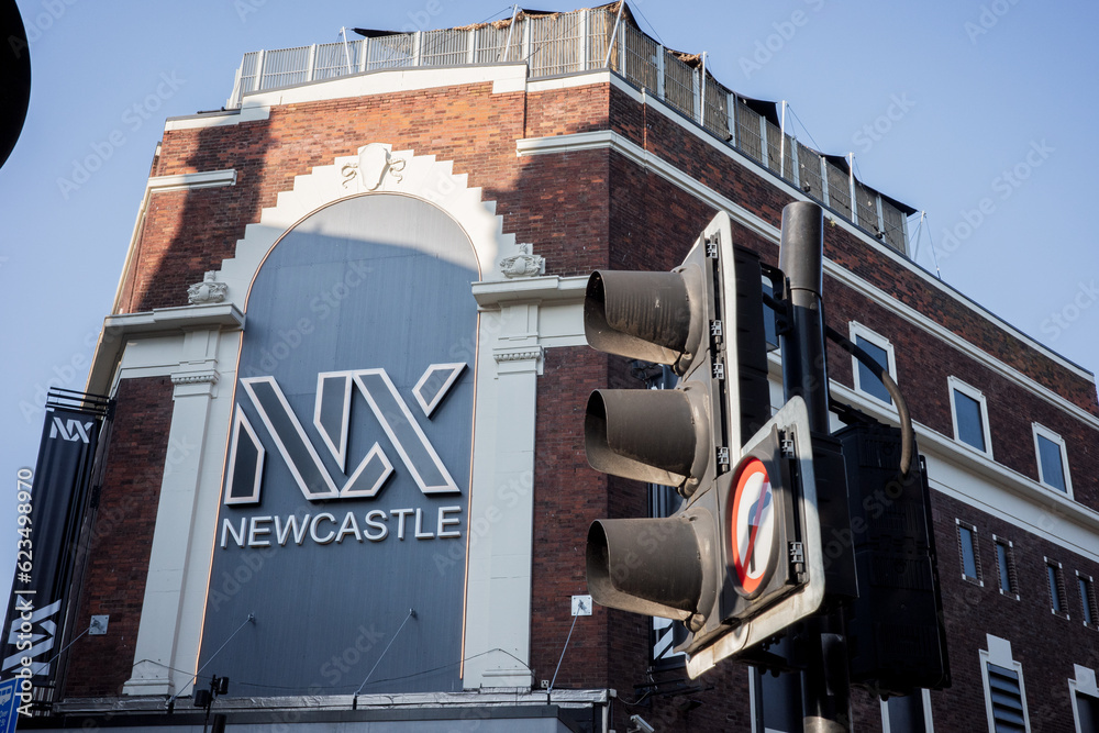Newcastle UK June 2023 Exterior of the NX music venue in Newcastle