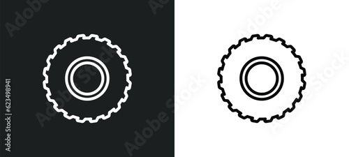 all terrain icon isolated in white and black colors. all terrain outline vector icon from transportation collection for web, mobile apps and ui.