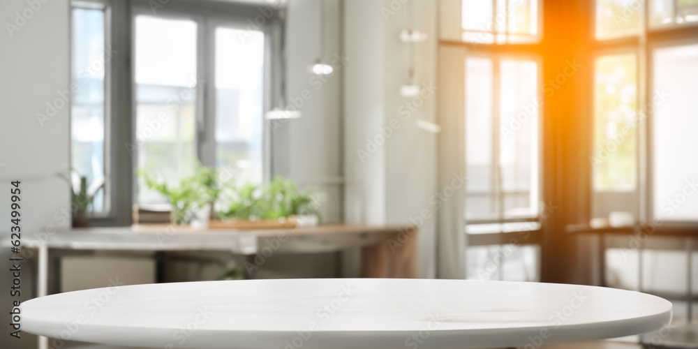 Bright white room with space for text and photo. AI generative. Bright white room with space for text and photo. AI generative.