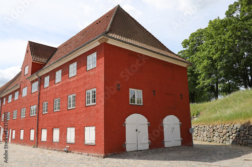 Barracks of the Kastellet fortress in Copenhagen