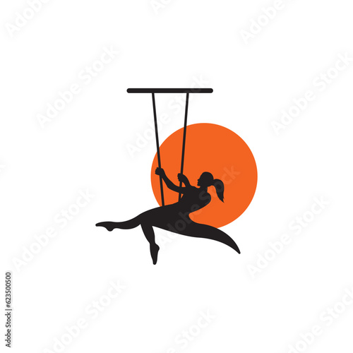 swing icon vector illustration symbol design