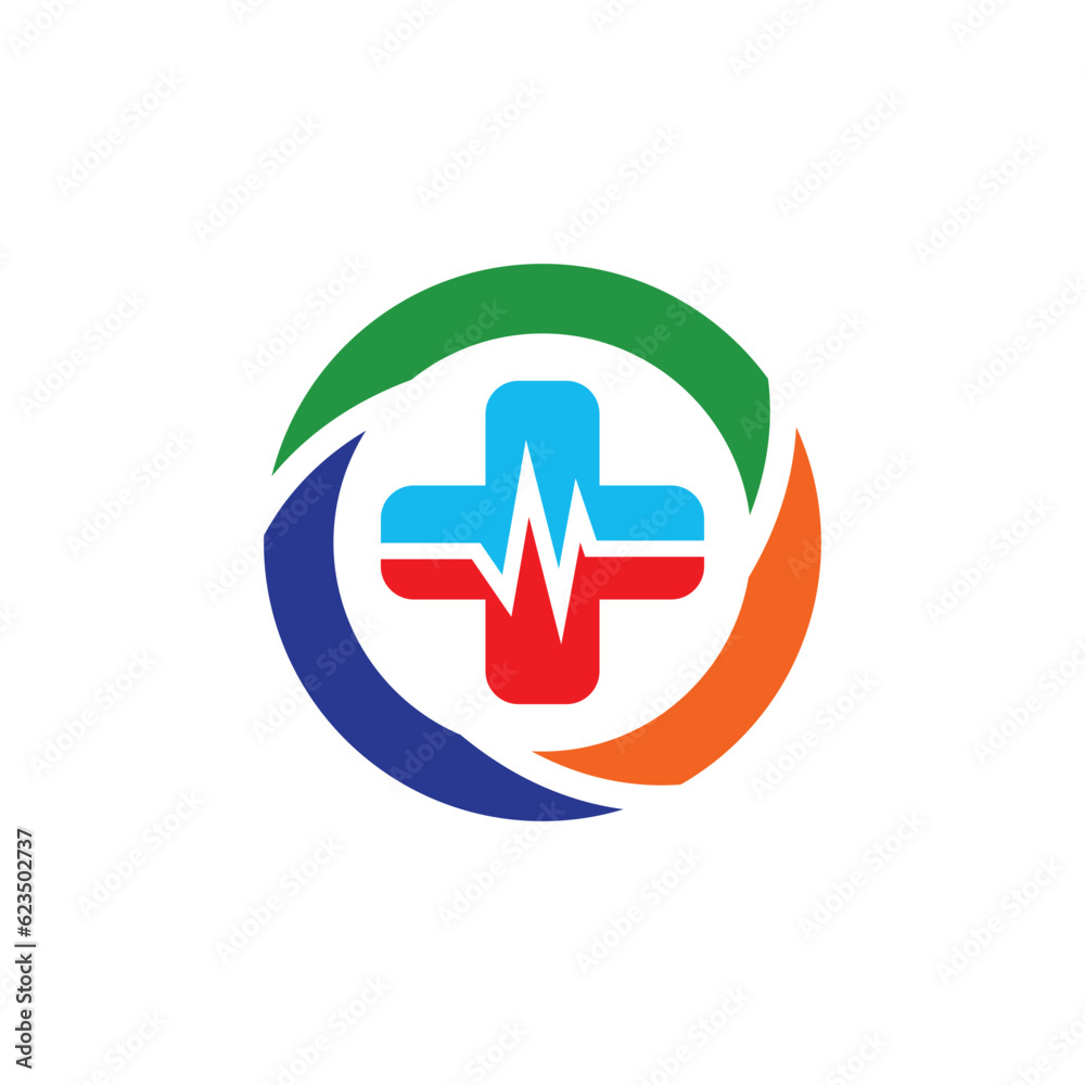 Medical care logo.vector illustration design template. Medical care logo.vector illustration design template.
