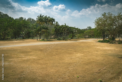 The lake in the khao kheow open zoo