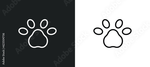 pet icon isolated in white and black colors. pet outline vector icon from signs collection for web, mobile apps and ui.