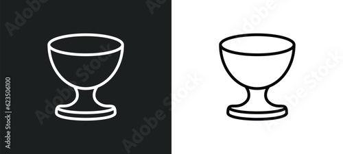 laver of washing icon isolated in white and black colors. laver of washing outline vector icon from religion collection for web, mobile apps and ui.