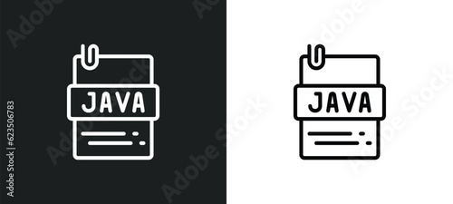 icon isolated in white and black colors. outline vector icon from seo collection for web, mobile apps and