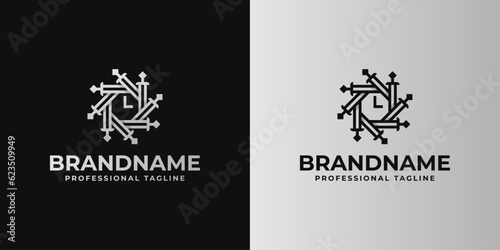 Time Is Sword Logo, suitable for business related to time and sword.